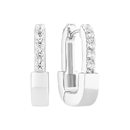 Sif Jakobs Jewellery Örhänge Maratea With White Zirconia Örhängen Dam Silver ONESIZE