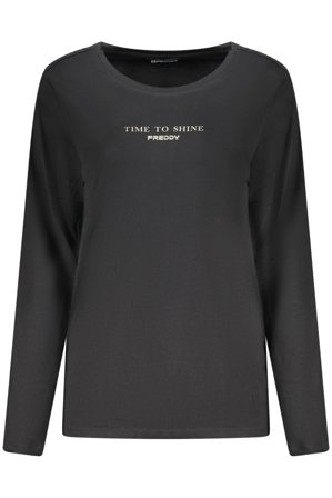 Freddy T-shirt Maniche Lunghe Donna Nero