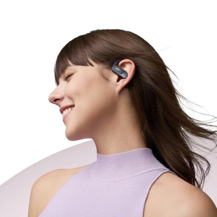 Shokz OpenFit Air Kopfhörer Kabellos Ohrbügel Anrufe/Musik/Sport/Alltag Bluetooth Schwarz