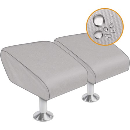 Båt sammenleggbart setetrekk - 2-pakning 210D Denier Canvas Vanntett Tung