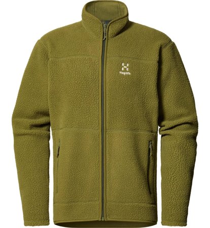Haglöfs Mossa Pile Jacket Men Olive Green