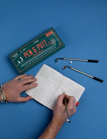 Gentlemen's Hardware Golfkølle Kuglepenne - Green - ONE SIZE