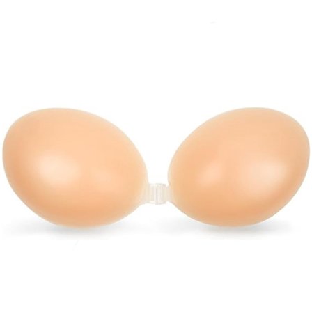 1-pak usynlige bh'er - selvklæbende silikone skåle - Velegnet til kjoler, kåber og badetøj (A)