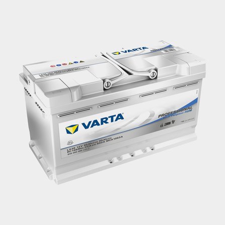 Start- & förbrukningsbatteri VARTA Professional Dual Purpose LA 95, AGM, 12 V, 95 Ah