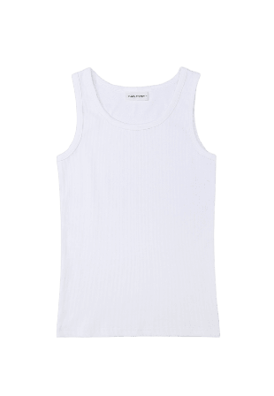 Carin Wester Ribbat linne SUNNI Linnen Vit S