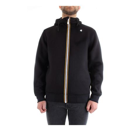 K-Way K21171W Hooded Jakke Sort, Herre, Størrelse: XL
