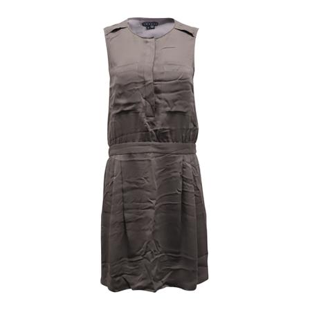 Theory, Dresses Grijs, Dames, Maat:L