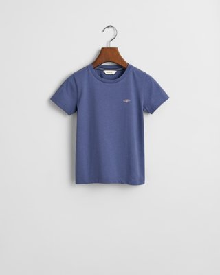 GANT - Shield t-skjorte til barn dusty navy