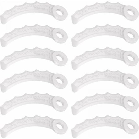 12 st plastblad kompatibla med Makita 198383-1 och 198426-9, Makita DUR189RF grästrimmer, UR100DZ, DUR191LZX3, DUR181Z, DUR192LZ, DUR368AZ, DUR