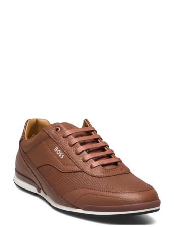 Saturn_Lowp_Tbpf2 Lave Sneakers Brun BOSS*Betinget Tilbud