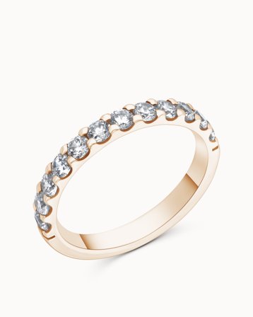 Alliancering Louise 18K Rosaguld 2mm - Forlovelsesringe & Vielsesringe hos Vanbruun