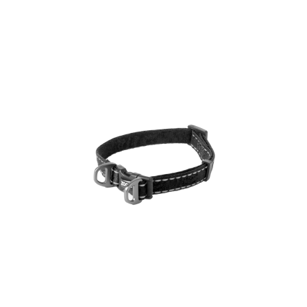 Selected by ZOO - Hundehalsbånd Rufus justerbart, 10 mmx22-35cm, Svart - Hund - Halsbånd - ZOO.no