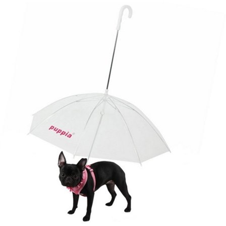 Puppia - Umbrella - Praktiskt Hundparaply - Regnkläder, regnjacka & regntäcke till hund