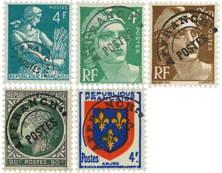 Frankrig - YT PO89+ 95 + 98 + 105 + 106 + 212 - Forudannulleret