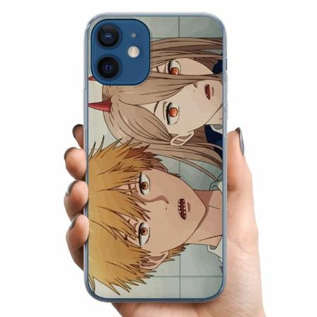Apple Iphone 12 Mini Tpu Mobilskal Chainsaw Man