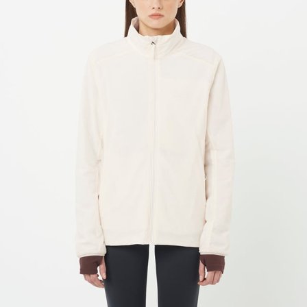 Salomon - Chaqueta aislada para mujer Mountain Flex - Whisper White