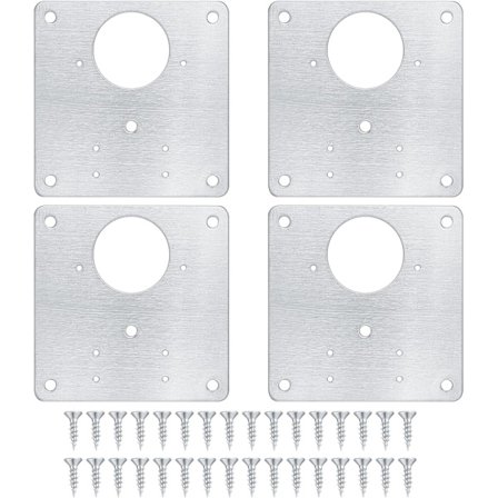 4 Skabsløftestøtter Køkkenskabsdørs Reparationsplader