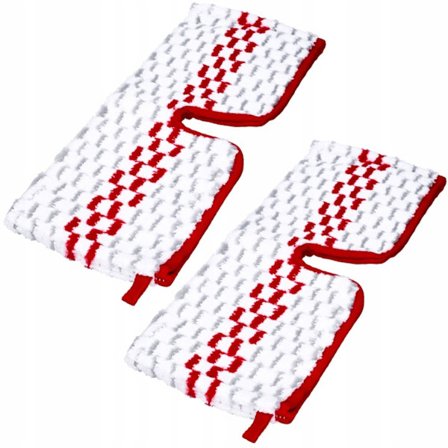 Sæt med 2 stk. 1-2 Spray Erstatningsovertræk til Flade Moppehoveder