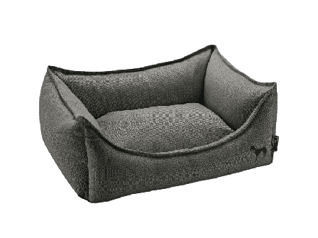 Hunter - Dog & Cat Sofa Bed Livingston Gray 100 x 75 cm - Hund - Hundesenger & puter - Hundemadrasser & hundesenger - ZOO.no