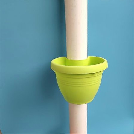 Grön Slang Blomkrukor Baljor Stuprörskruka för Växter och Blommor Utomhus