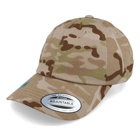 Yupoong - Camo unconstructed Keps - Multicam Arid Dad Cap @ Hatstore
