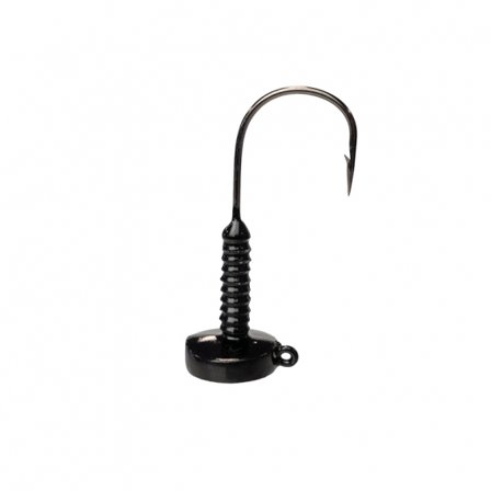 Lunker City Ned Head Black (3-pack) 10gr, 2/0