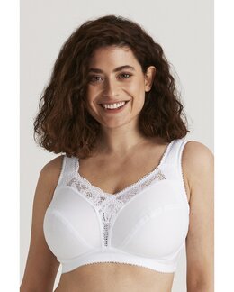 Bh uden bøjle Sense Hvid - D80 - Miss Mary