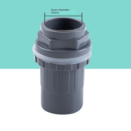 2kpl Viemäriliitin Tyhjennysliitos HARMAA 32MM 32MM