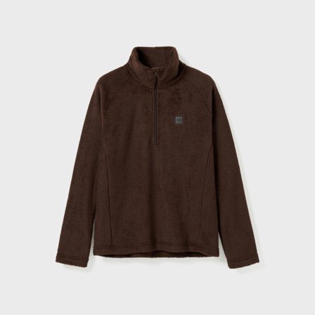 66 North men's Men's Hrannar Zipneck Tops - Blood Bay - L