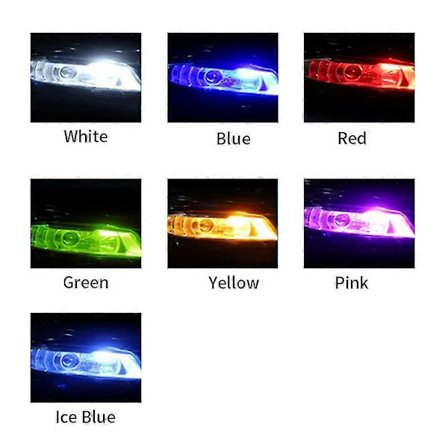 10 kpl W5W 194 T10 Helppo asentaa kiilamallinen rekisterikilven valo 12V auton LED-polttimo lukuvalo