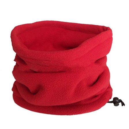 Unisex Fleece Halsvarmer Gaiter Lue for Vinter Utendørsaktiviteter