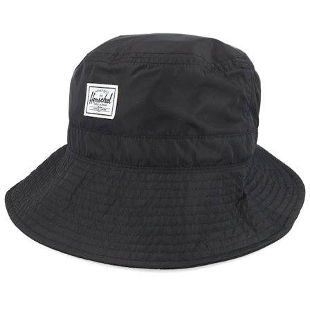 Herschel - Nero bucket Cappello - Kids Beach Toddler Hat 2-4 Year Uv Coating Black Bucket @ Hatstore