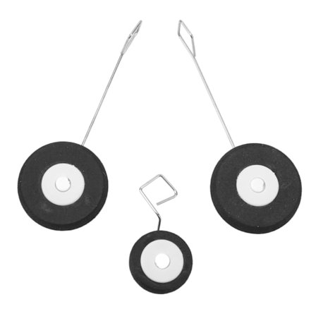 Landningsställ med hjul för Wltoys XK A500 RC-flygplan fastvingat plan reservdelar tillbehör svart