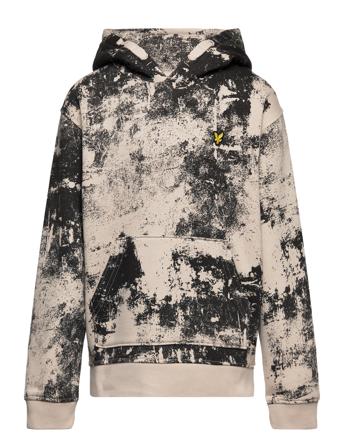 Over D Aop Bb Oth Hoodie Lyle & Scott Junior Patterned