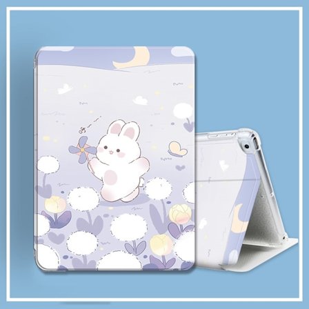 Tyylikäs suojakotelo iPad Air 11"Air6 Airbag Windmill Rabbit" silikonista, täysikokoinen