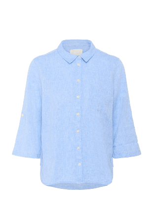 Part Two Cindie PW SH Shirt Skjortor Dam Blå 42