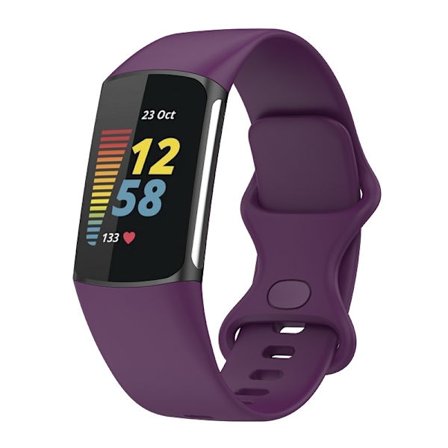 Silikonarmbånd Fitbit Charge 6 Lilla