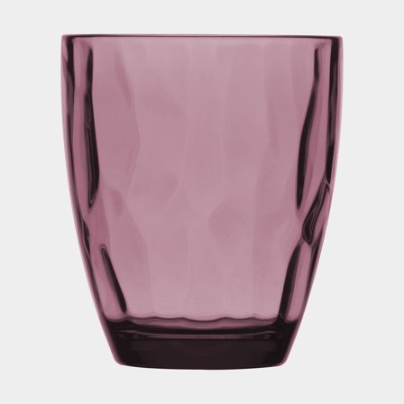 Bicchieri in plastica Marine Business Party Colors Happy Bordeaux, rosso, 41 cl, confezione da 6