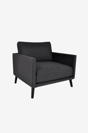 Fritab - Lænestol Easy - Sort - Havelænestole - Fra Homeroom