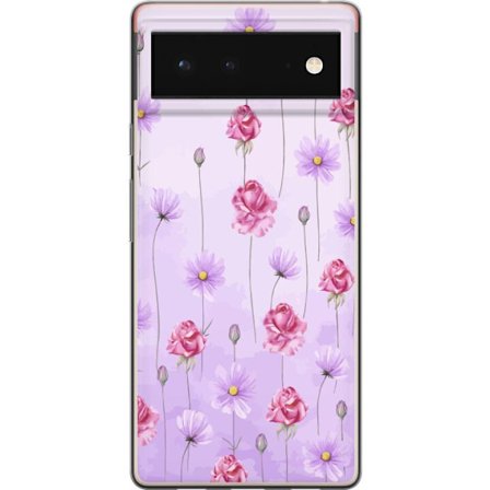 Kompatibelt Mobildeksel til Google Pixel 6 Petal Reverie Lilac Mist