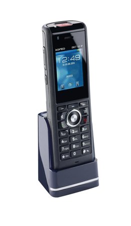 AGFEO Telefon DECT65 IP m IP-Schutz F-FEEDS