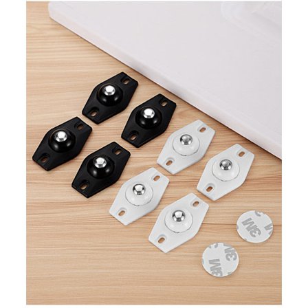 8 stk. Selvklæbende Universelle Hjul 360 Grader Roterende Kugle