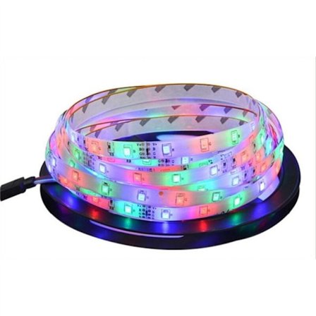 20M RGB LED-list 3528 Vattentät 1200LEDs Flexibel LED-list med 44 knappar Fjärrkontroll för Julår