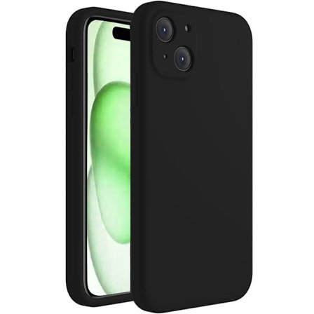 iPhone 15 Svart Matt Hårt Skal