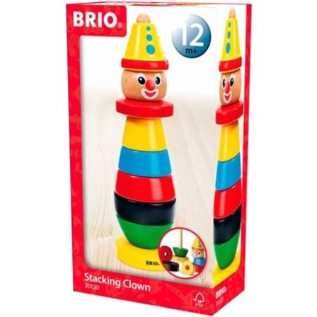 Brio Stapel Clown 30120