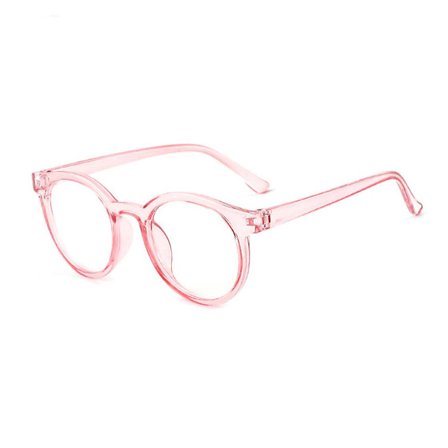 Anti-strålingsbriller Kompatible med Børn Anti-blåt Lys Runde Ramme Børnebriller