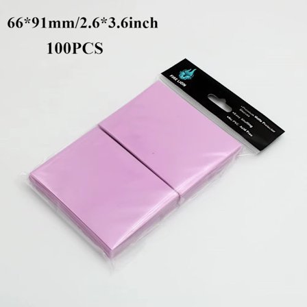100 STK 66x91 mm matte farverige korthylstre i standardstørrelse TCG-samlekort Korthylstre til spilkort Sportskort MTG