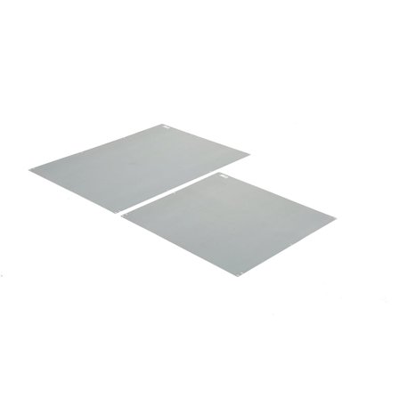 MIX Ryggplate 2100x1000 mm - Galvanisert Stålplate for Lagerreol - AJ Produkter