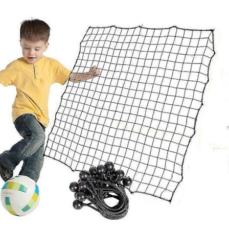 Erstatningsnett for Rebounder Fotballfangstnett med 20 tau Feltøving Mesh