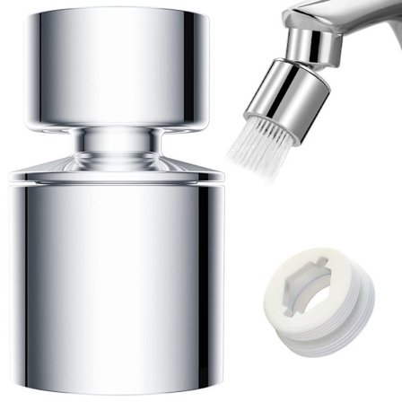 Munstycke till Kran - 360° Roterande Vatten Adapter